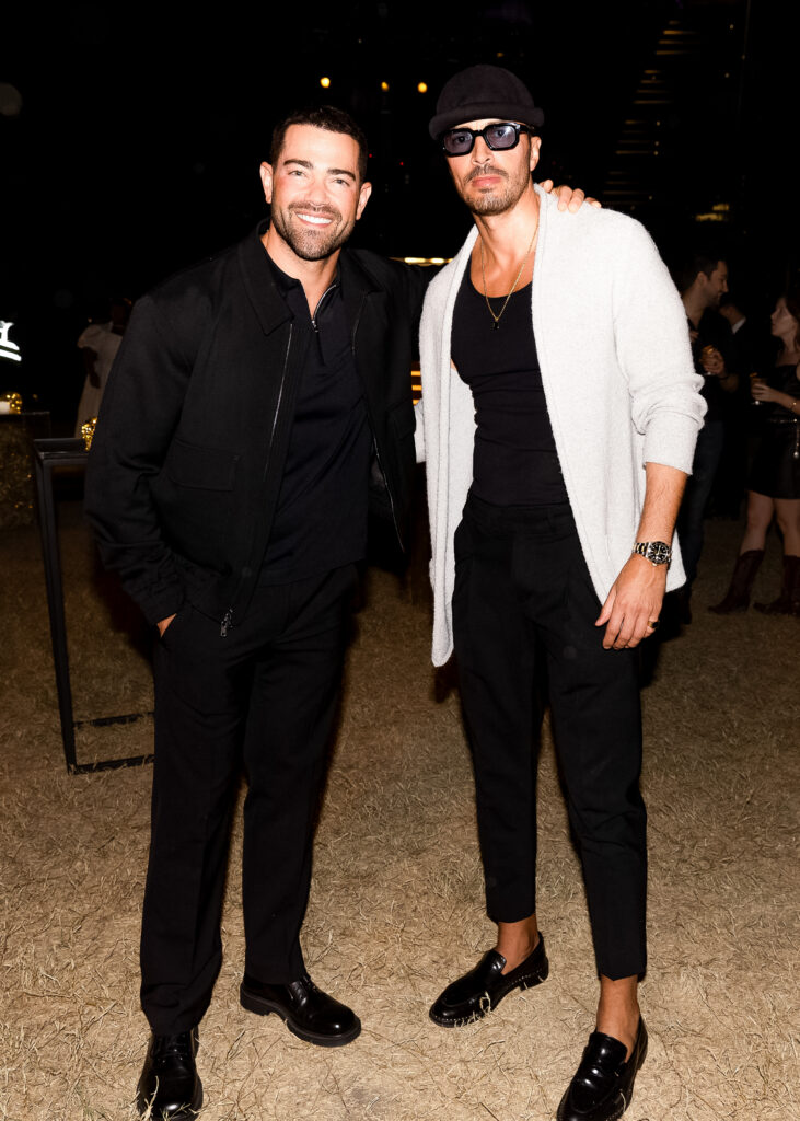 Jesse Metcalfe and Ash Zarrugh. (Photo by Kaitlin Saragusa/BFA)