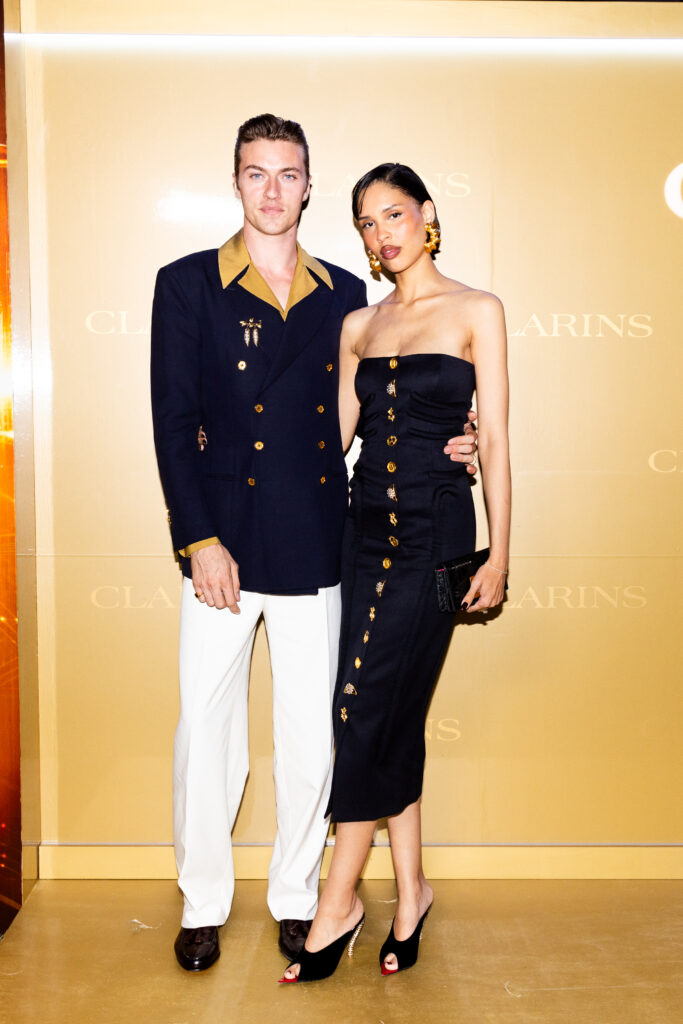 Lucky Blue Smith and Nara Smith. (Photo by Kaitlin Saragusa/BFA)