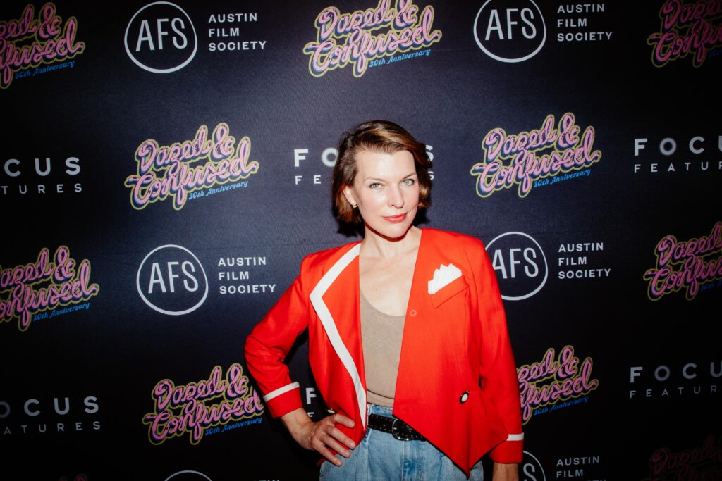 Milla Jovovich. (Photo by Grace Dupuy)