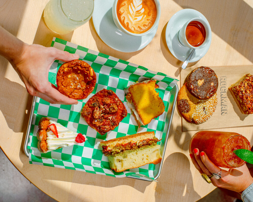 Baked Goods & Drinks from Rockman Bakery