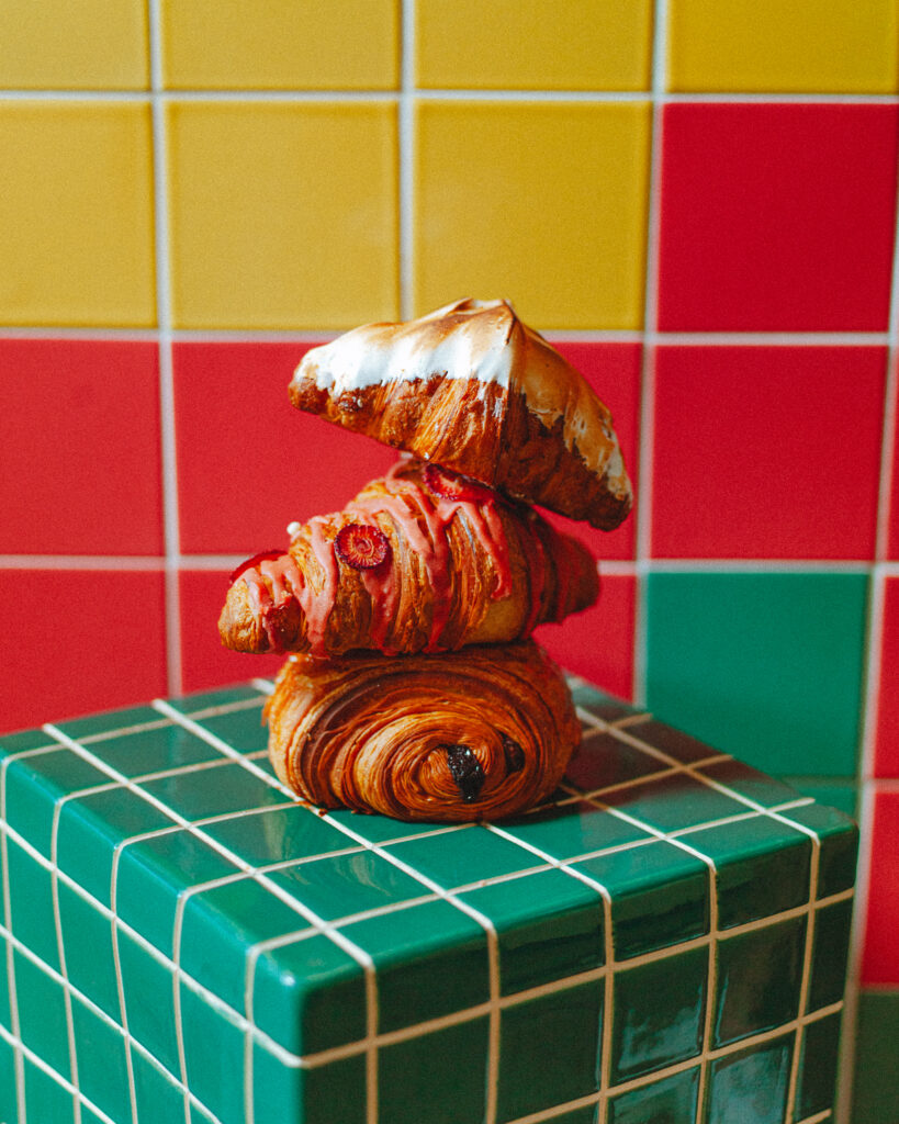 Croissants from Rockman Bakery