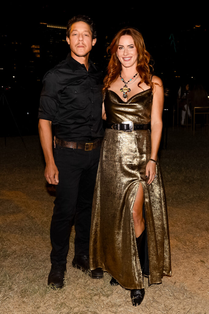 Theo Rossi and Meghan Rossi. (Photo by Kaitlin Saragusa/BFA)