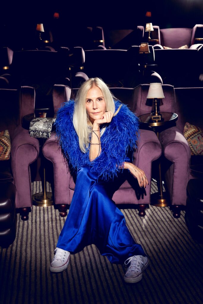 Erin wears: alice + olivia by Stacey Bendet; jewelry by Nak Armstrong (photo by Kaity Cox)