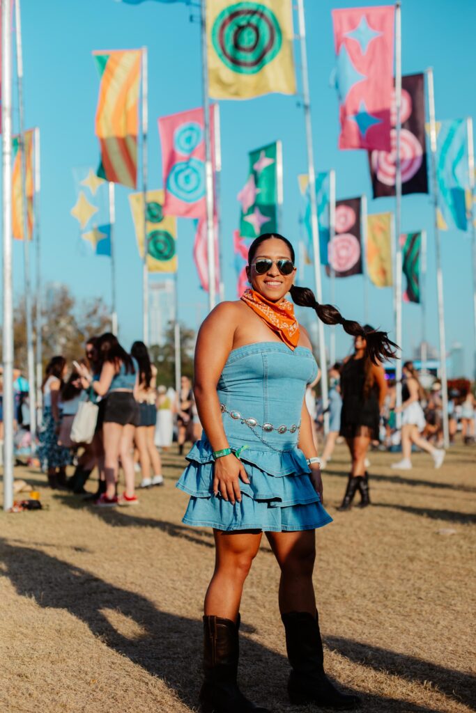 Arely Arriaga at ACL Music Fest 2024. (photo by Grace Dupuy)