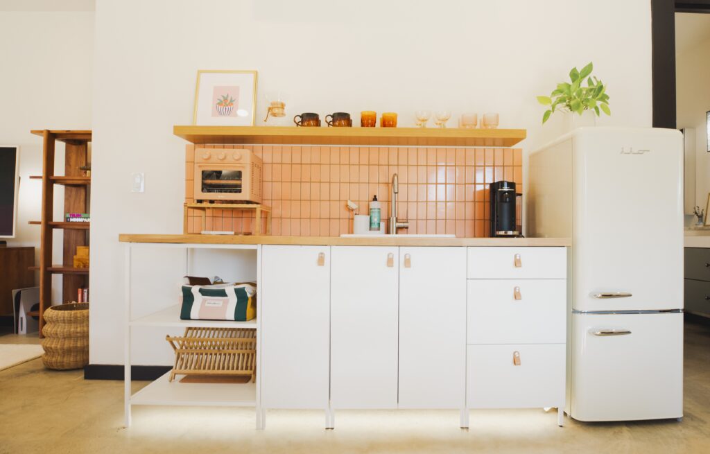 kitchen at Little Lockhart Oasis