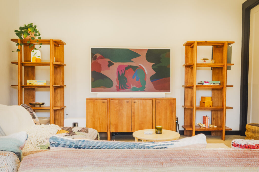 living room at Little Lockhart Oasis