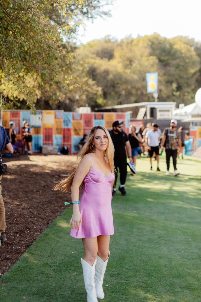 Olivia Ramirez at ACL Music Festival (photo by Grace Dupuy)