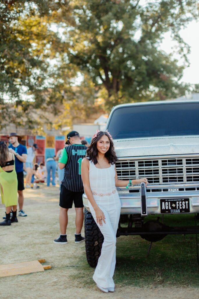 Vanessa Guzman at ACL Fest (photo by Grace Dupuy)