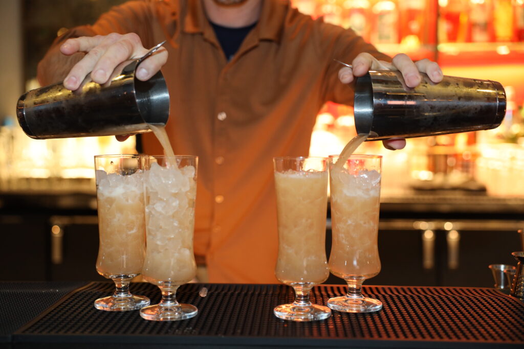 Jet Pilot Cocktail at Brass Poppy