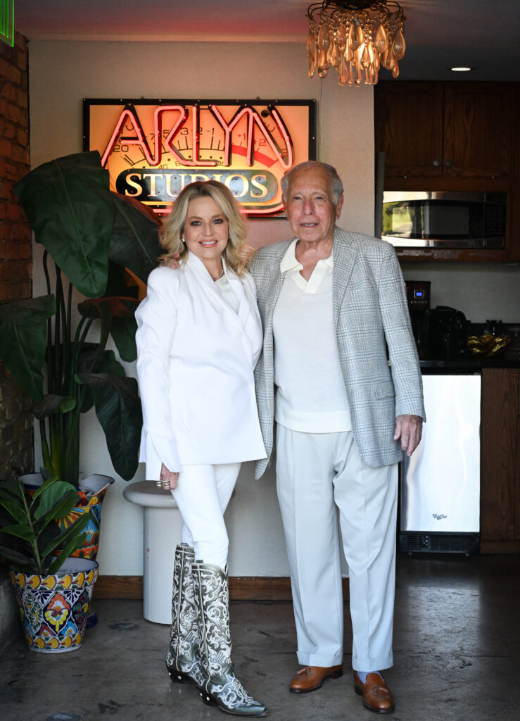 Tania Schwartz and Mickey Klein at Arlyn Studios.