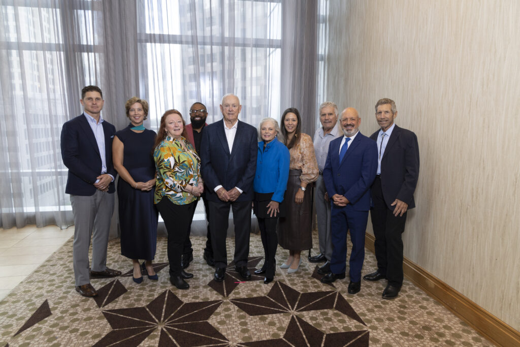 Buck Cody, Bergan Casey, Karen Boeske, Marcus Reese, Nolan Ryan, Ruth Ryan, Lesley Pitts, Randy Barr, Jim Spencer, Don Barr