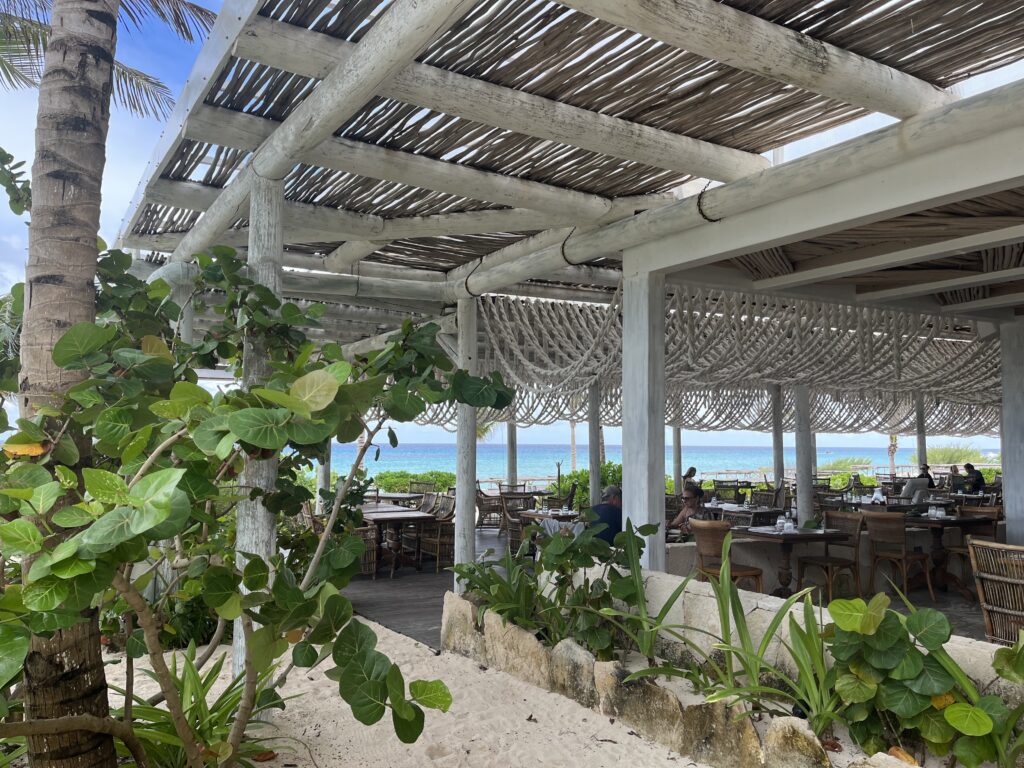 Su Casa, beachfront restaurant.
