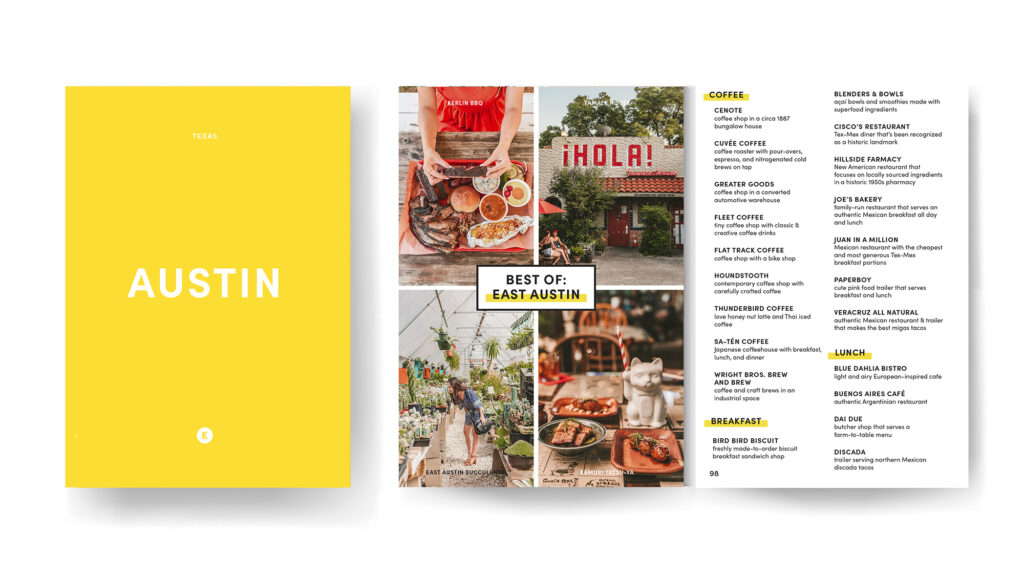 "Koko's Guide to Austin" is among the gift items available at the Merry Market.