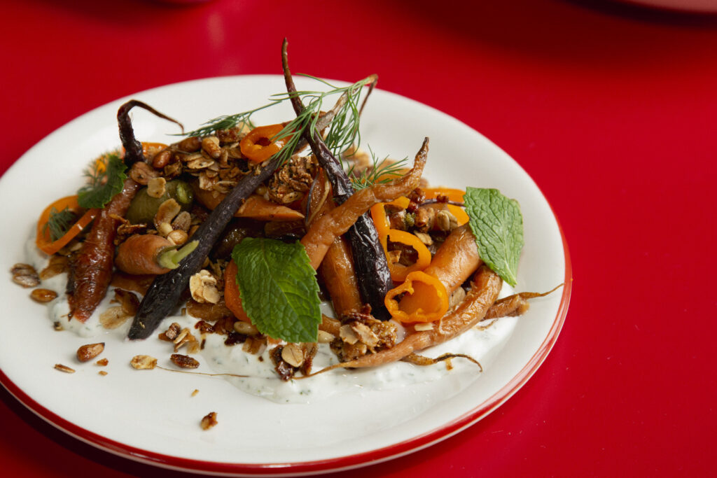 Loudmouth's wood roasted carrots. (Photo courtesy of Loudmouth)