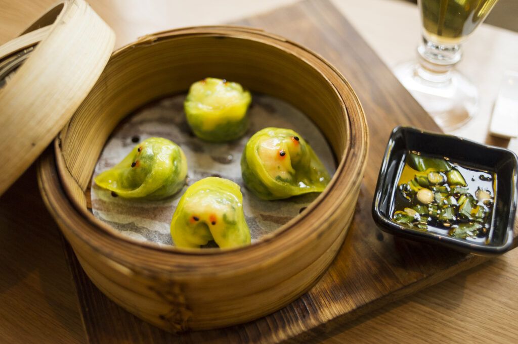 Shrimp Snow Pea Dumpling