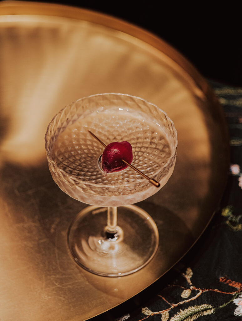 The Gibson cocktail at Brass Poppy (photo by Collin Findlay)