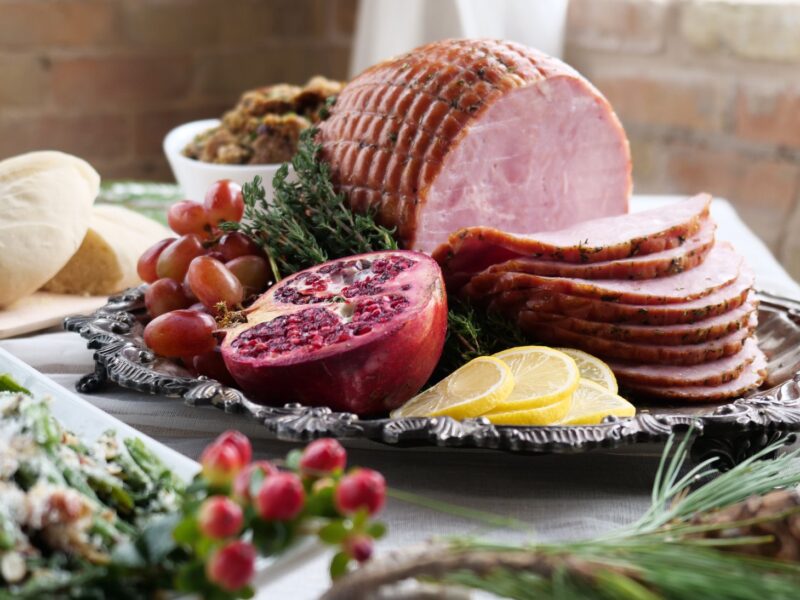 Christmas meal from Walton’s Fancy & Staple. (Photo by Ellingson Lane)