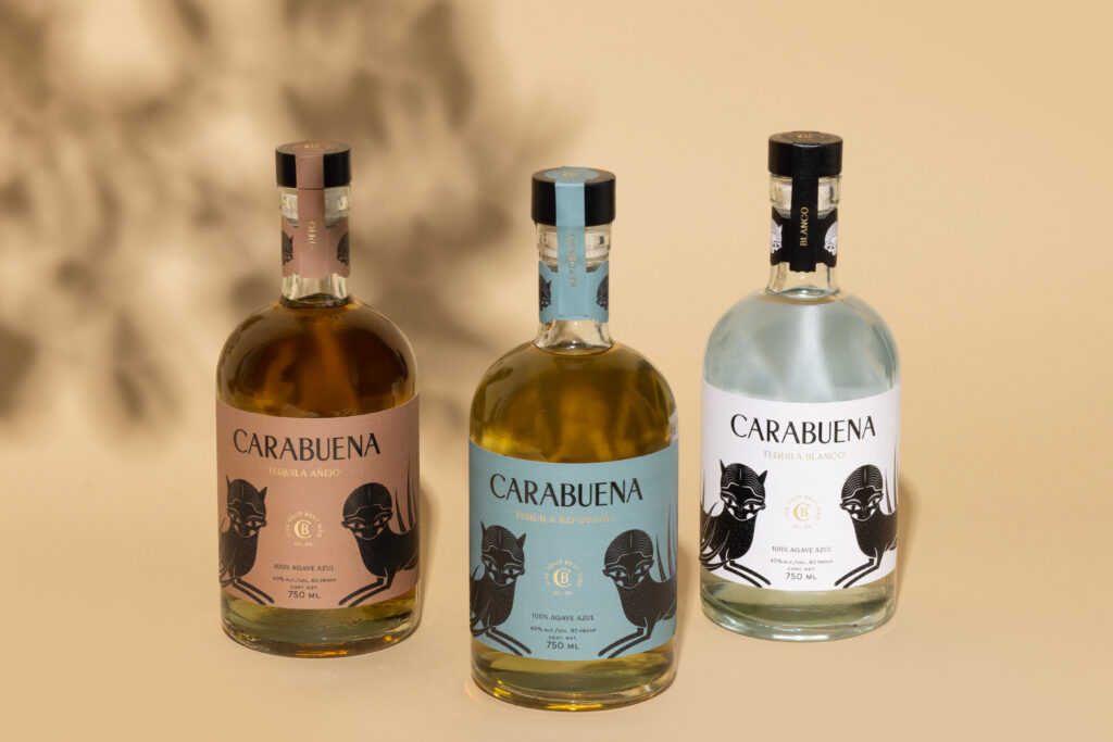Carabuena Tequila Bottles