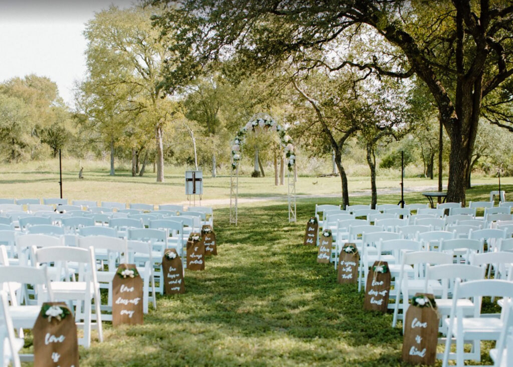 Drift Out West Texas Hill Country Wedding Venue (photo courtesy of Drift Out West)