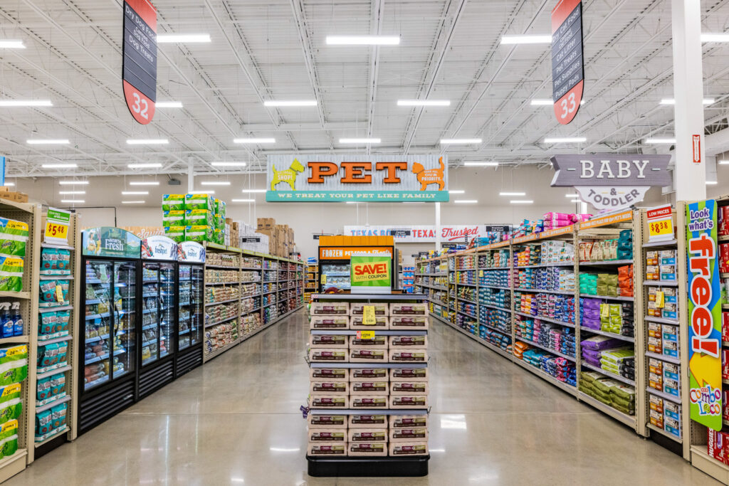 South Congress H-E-B's pet section. (Photo courtesy of H-E-B)