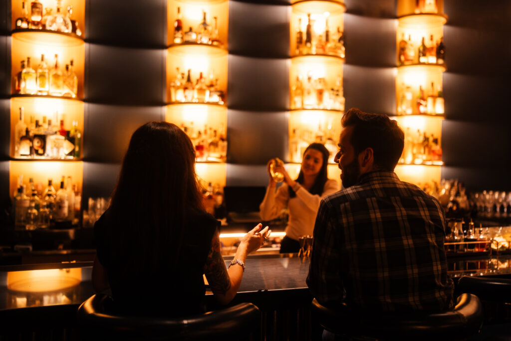 The Blue Room at the W Austin (photo by Roger Ho)