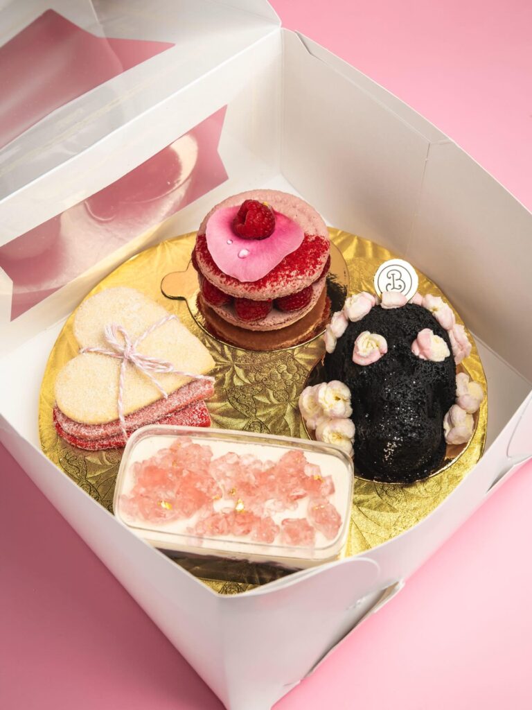 Bakery Lorraine's Bel Amour Box for Valentine's Day. (Photo courtesy of Bakery Lorraine)