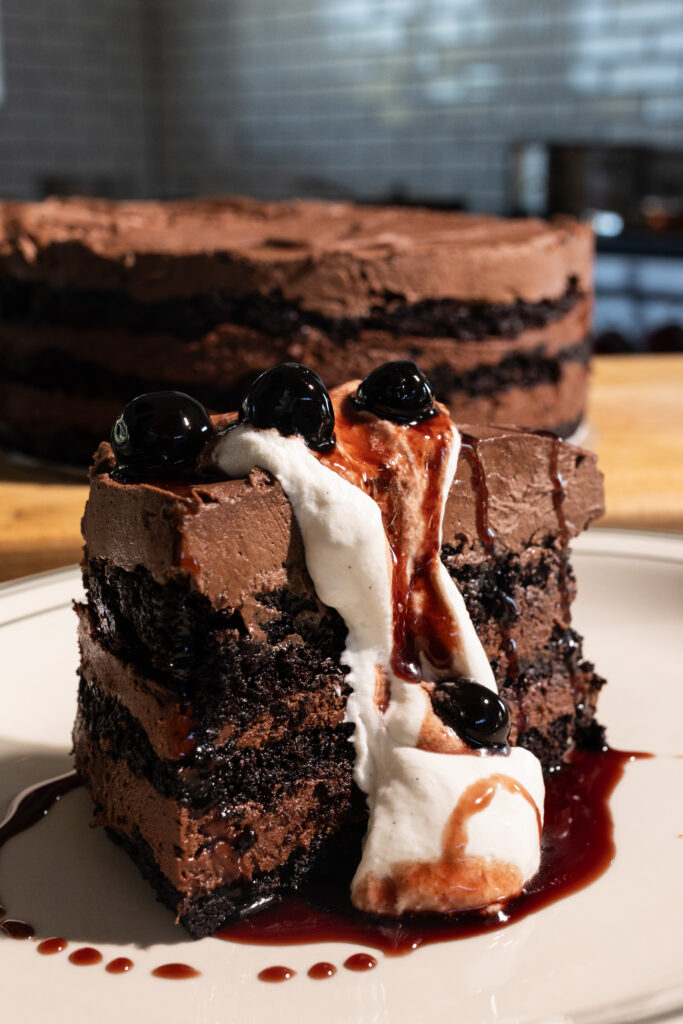 Cousin Louie's Chocolate Cake. (Photo by Whitney Runyon)