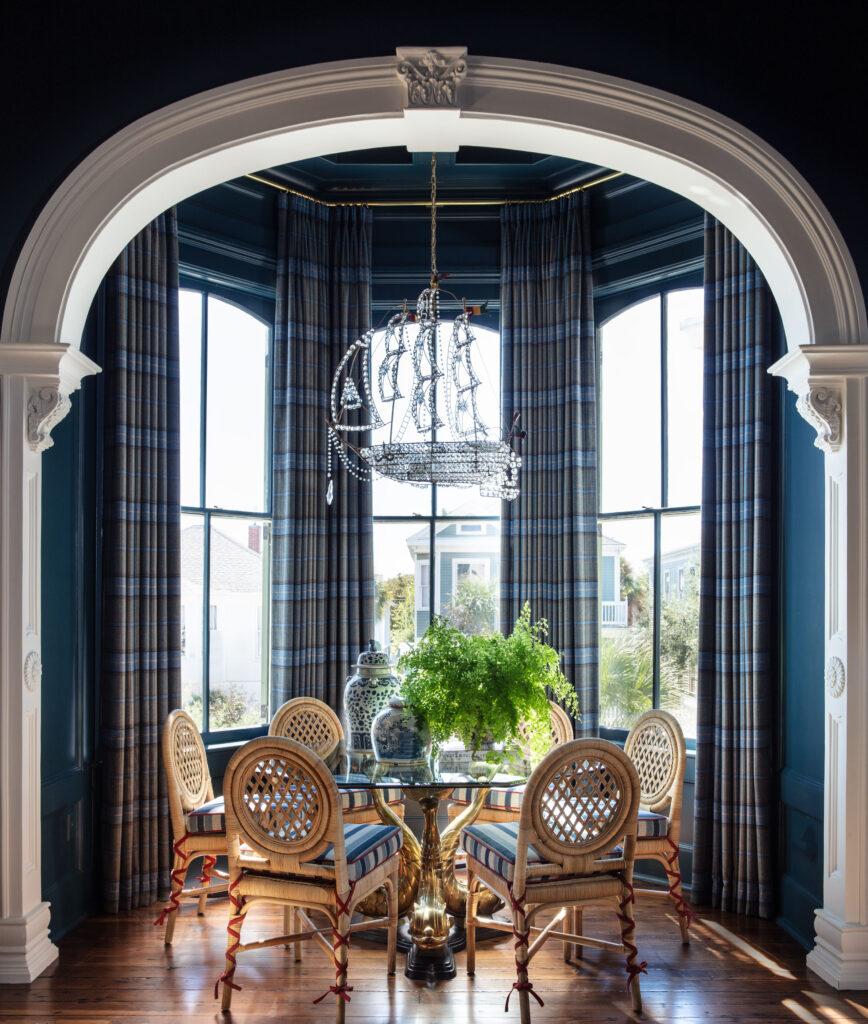 Men's Parlor Dining Room at The 1874 Guest House (photo by Kerry Kirk)