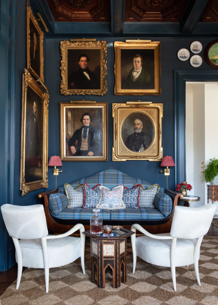Mens parlor at 1874 Guest House