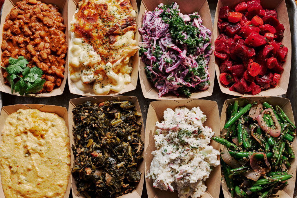 Micklethwait side offerings. (Photo by Andrew Thomas Lee)