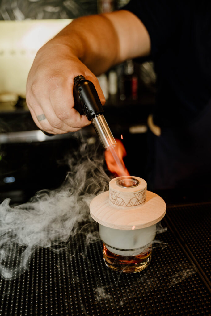 Oaxacan Old Fashioned at Black Gold. (Photo by Randi Reding)
