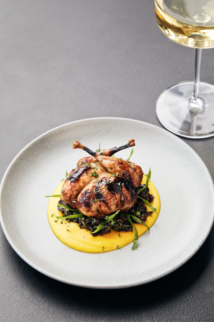 Enjoy fine dining at The Restaurant at the Albert (photo by Jody Horton)