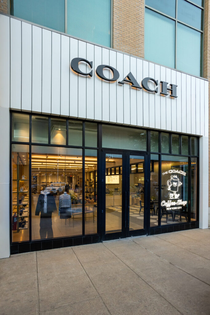 Coach store at The Domain in Austin (photo courtesy of Coach)