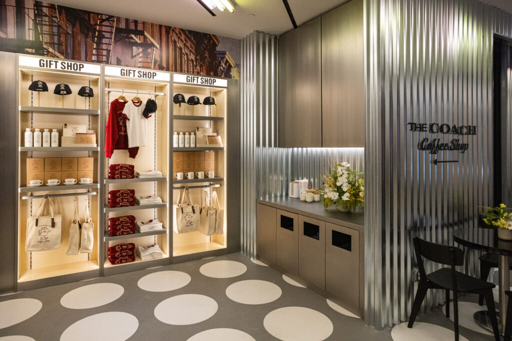 Coach Coffee Shop. (photo courtesy of Coach)