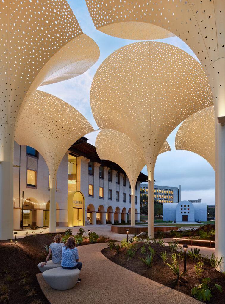 Blanton grounds at dusk_photo by Casey Dunn