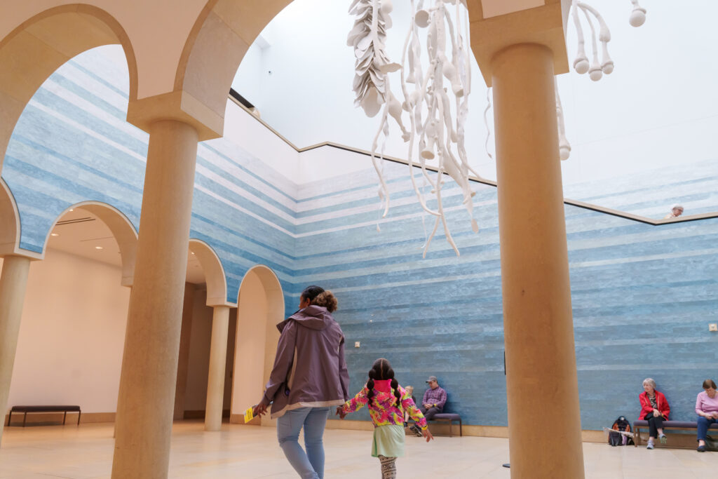 Family at the Blanton