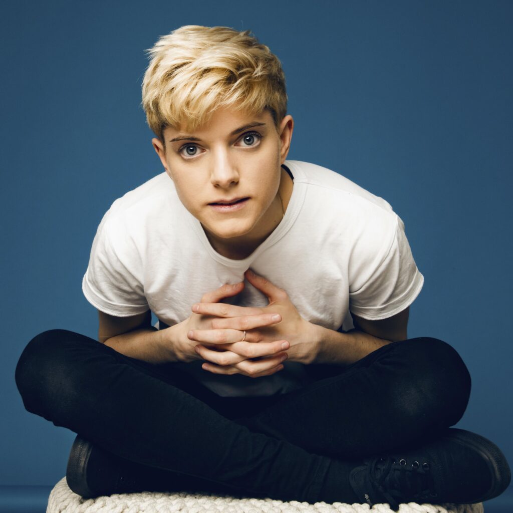 Comedian and actor Mae Martin will headline the 2025 Moontower Comedy Festival in Austin. (Photo courtesy of Moontower Comedy Festival)