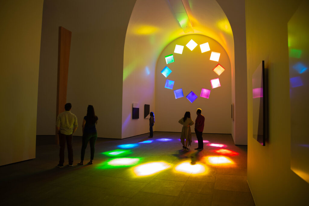 Visitors in Austin by Ellsworth Kelly