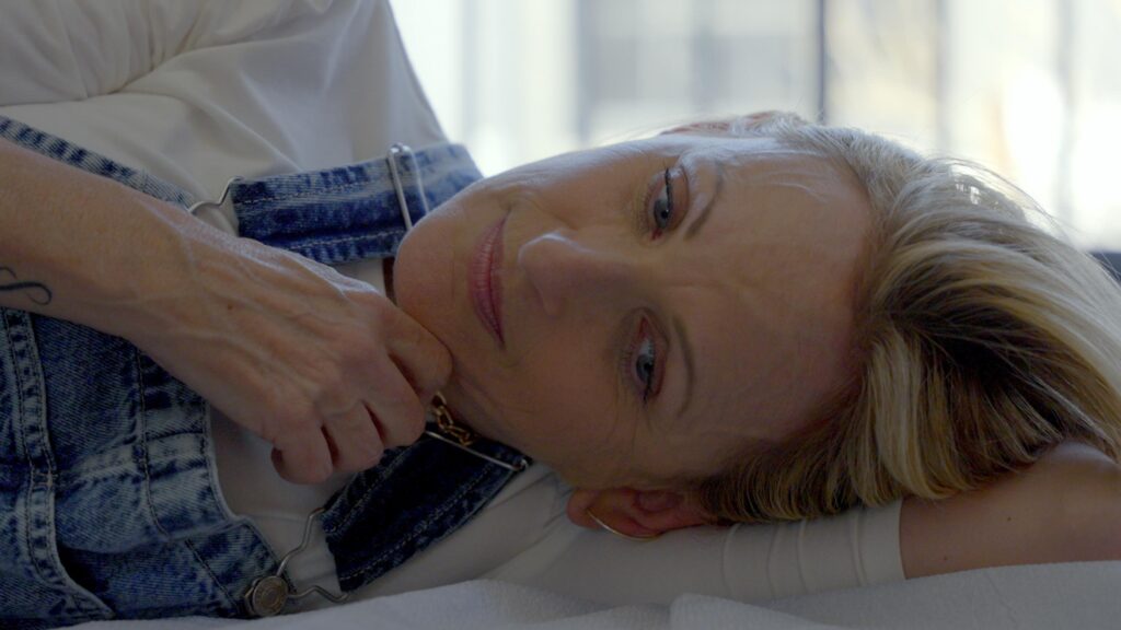 Marlee Matlin in the documentary "Marlee Matlin: Not Alone Anymore." (Photo by Aurora Brachman)