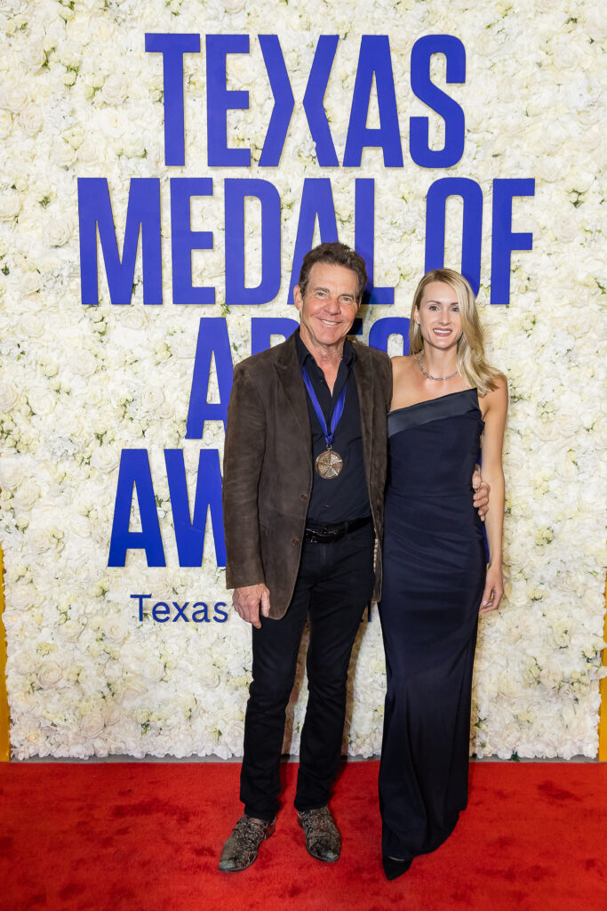 Dennis and Laura Quaid