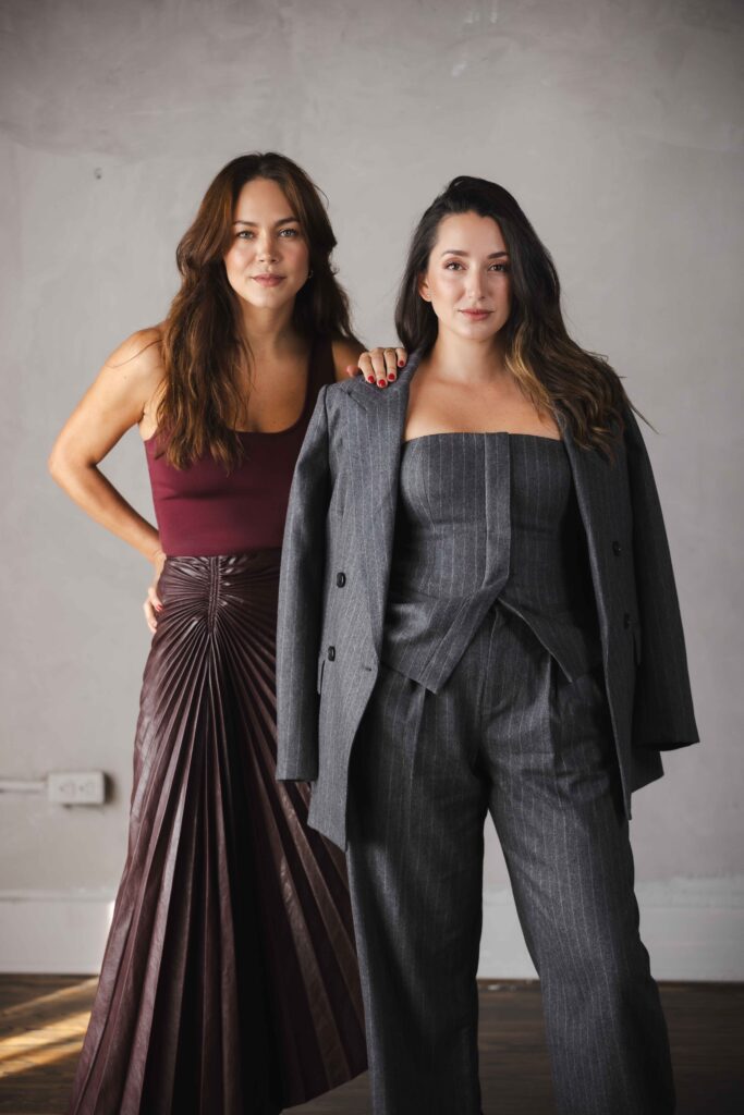 Luisa Babarczy and Alejandra Bravo