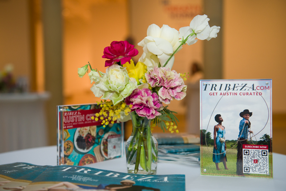 Beautiful flower arrangements were provided by House of Margot Blair.