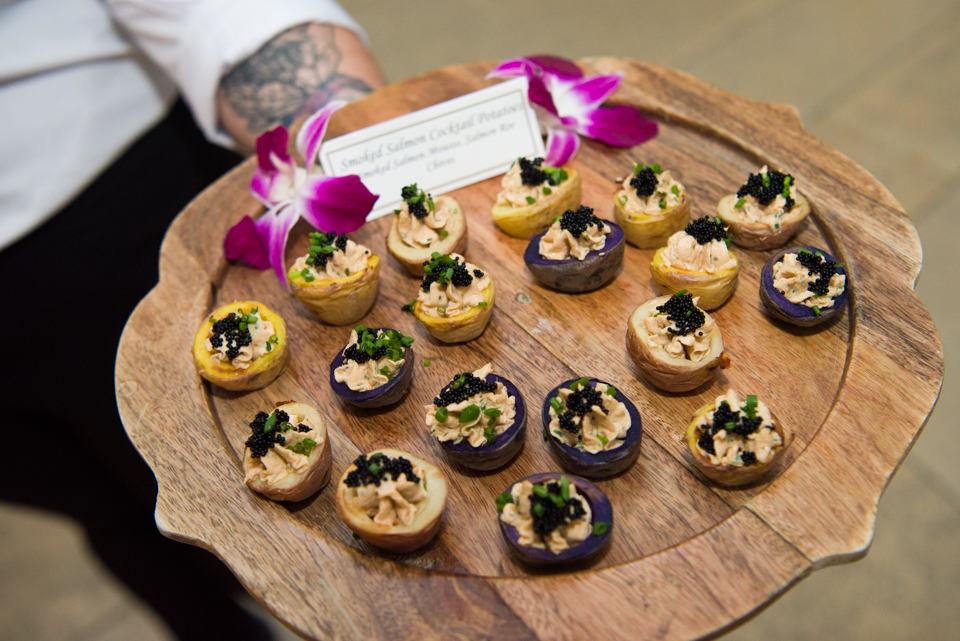 Flavor Co. Catering provided delicious passed hors d’oeuvres.