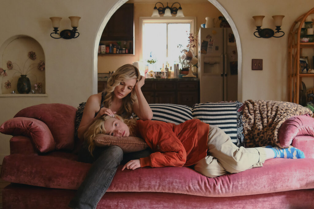 Michelle Pfeiffer and Elle Fanning in "Margo’s Got Money Troubles."(Courtesy of Apple)