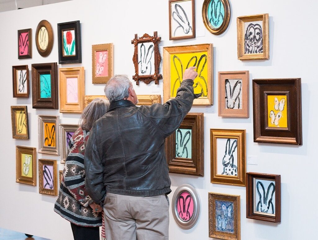 Hunt Slonem exhibit at West Chelsea Contemporary.