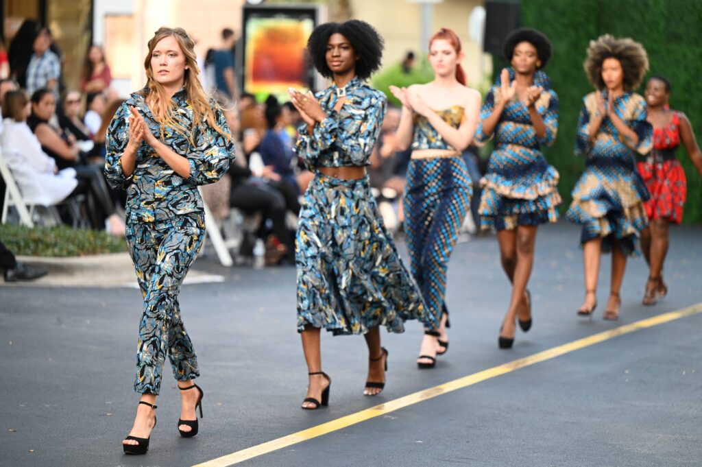 Runway show from a previous year of Austin Fashion Week.
