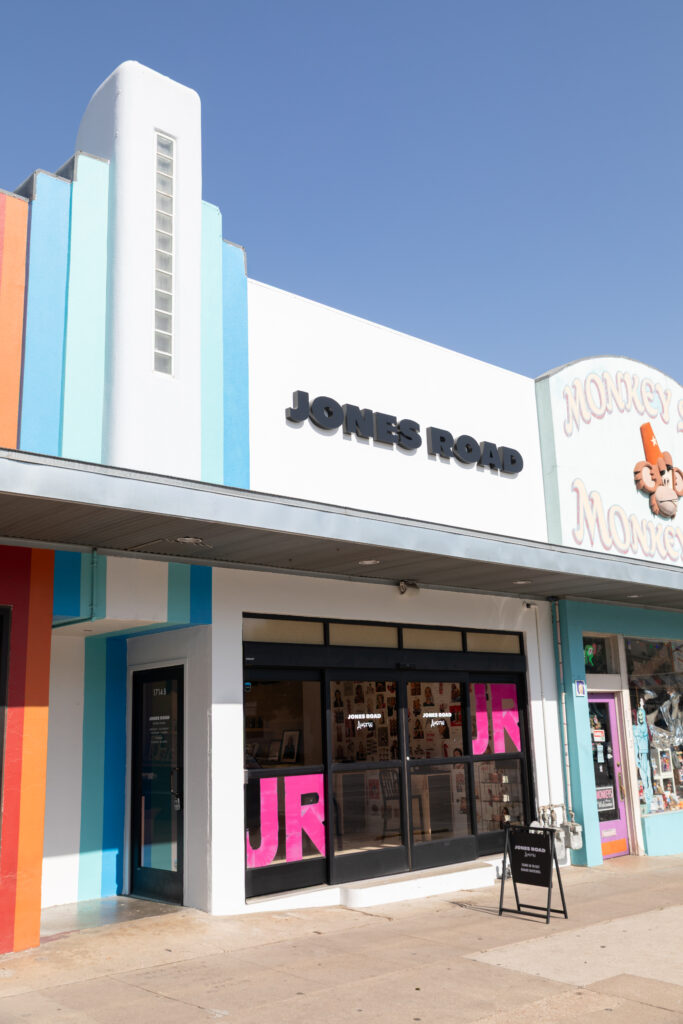 Outside the Jones Road Austin location on South Congress.