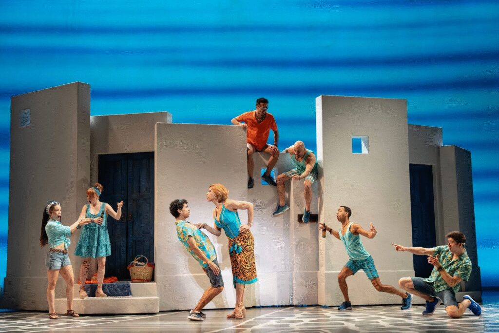 National touring company of "Mamma Mia." (Photo courtesy of TPA)