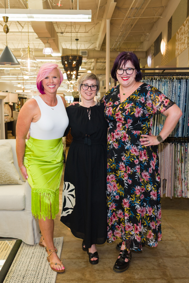 Marie Richards, Sarah Chatham and Abbey Graff