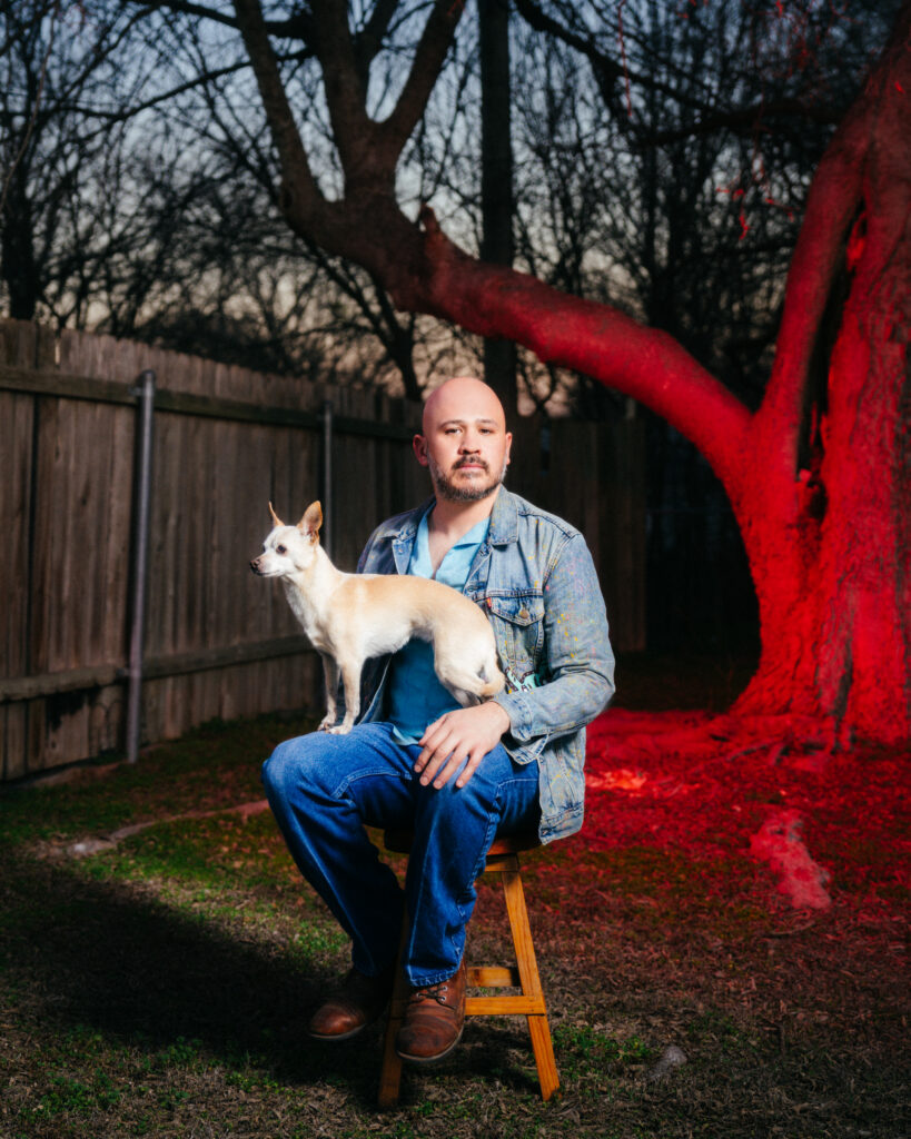 Self portrait by Ismael Quintanilla III, one of six artists selected for the Downtown Austin Alliance’s 2024 XOXO Photography Fellowship.